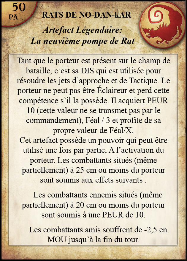 Neuvième Pompe de Rat